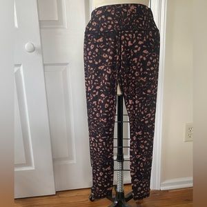 Varley leggings leopard print XS